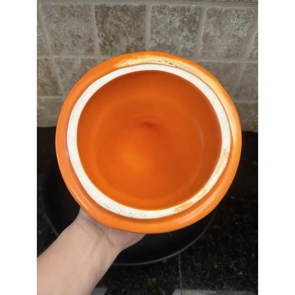 Rae Dunn HOCUS POCUS Halloween Black Orange Chip Dip Tray Removable Hat 10